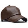 Pelle Pelle Browm Leather Cap