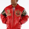 Pelle Pelle Empire Red Leather Jacket