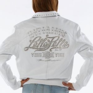 Pelle Pelle Ladies Notorious White Leather Jacket