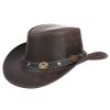 Pelle Pelle Leather Cowboy Hat