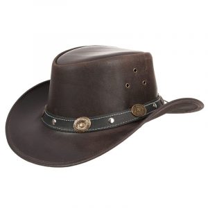 Pelle Pelle Leather Cowboy Hat