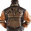 Pelle Pelle Live to Win Brown Leather Jacket