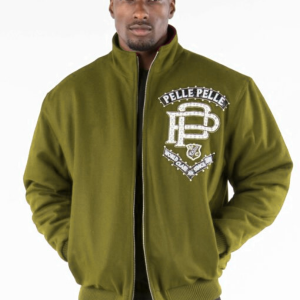 Pelle Pelle Mens Elite Series Olive Jacket