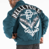 Pelle Pelle Mens Elite Series Turquoise Jacket