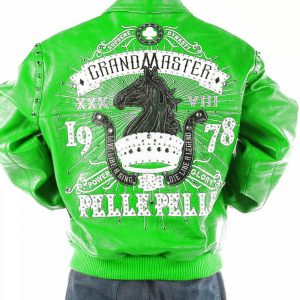 Pelle Pelle Mens Grand Master Light Green Jacket