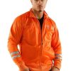 Pelle Pelle Mens Orange track Jacket