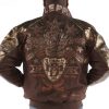 Pelle Pelle Reign Supreme Brown Wool Jacket