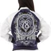 Pelle Pelle Womens Black Label Limited 78 Blue Jacket