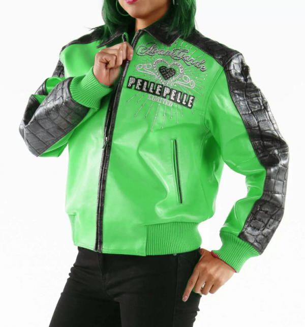 Pelle Pelle Avant Garde Green 37 Years Strong Jacket