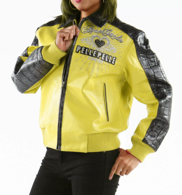 Pelle Pelle Avant Garde Yellow 37 Years Strong Jacket