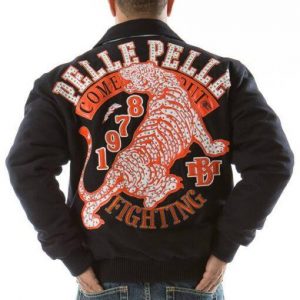 Pelle Pelle Come Out Fighting Black Tiger Jacket