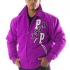 Pelle Pelle Come Out Fighting Pink Tiger Wool Jacket