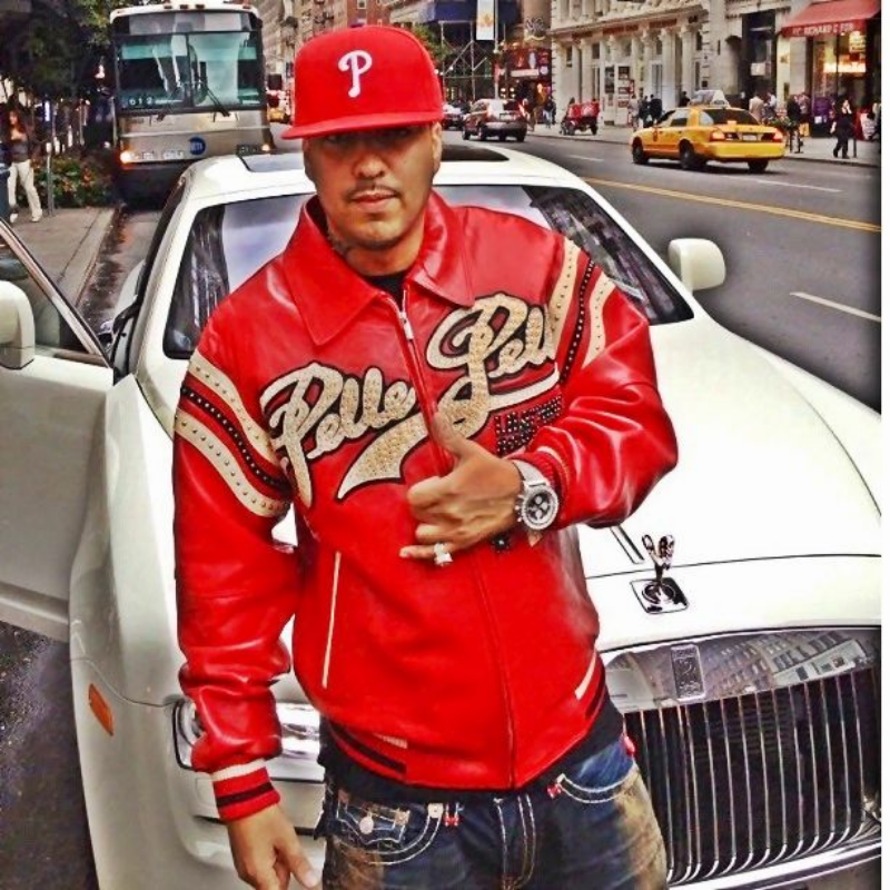 Pelle Pelle French Montana Red Jacket