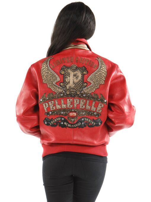 Pelle Pelle Ladies Limited Edition Red Jacket