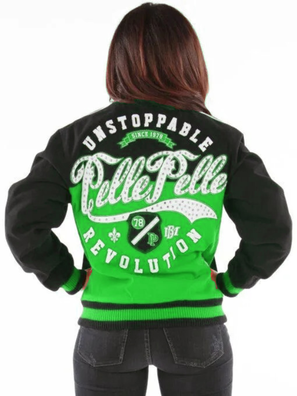 Women’s Pelle Pelle Unstoppable Green Jacket