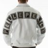 Pelle Pelle Jeweled White Jacket