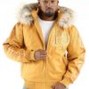 Pelle Pelle King Of Thrones Yellow Jacket