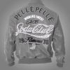1978 Soda Club Gray Pelle Pelle Jacket