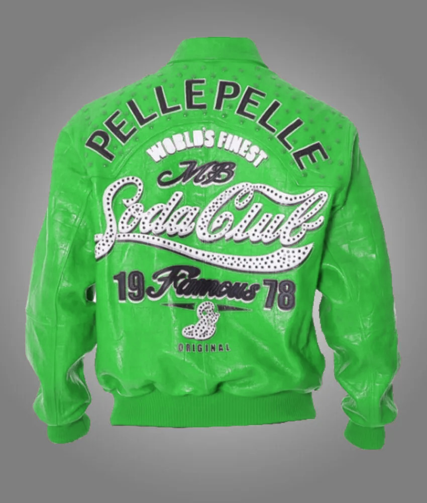 1978 Soda Club Green Pelle Pelle Jacket