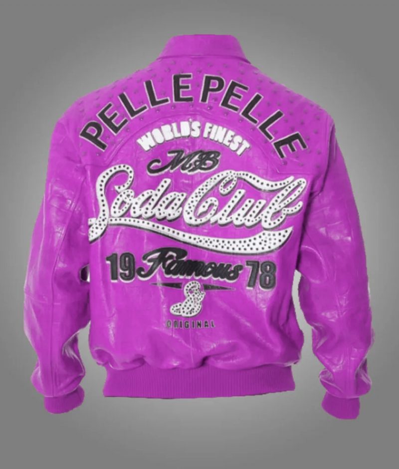 1978 Soda Club Light Purple Pelle Pelle Jacket