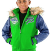 Pelle Pelle Kids Limited Edition Blue & Green Jacket