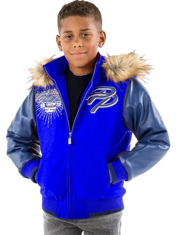 Pelle Pelle Kids Limited Edition Blue Jacket