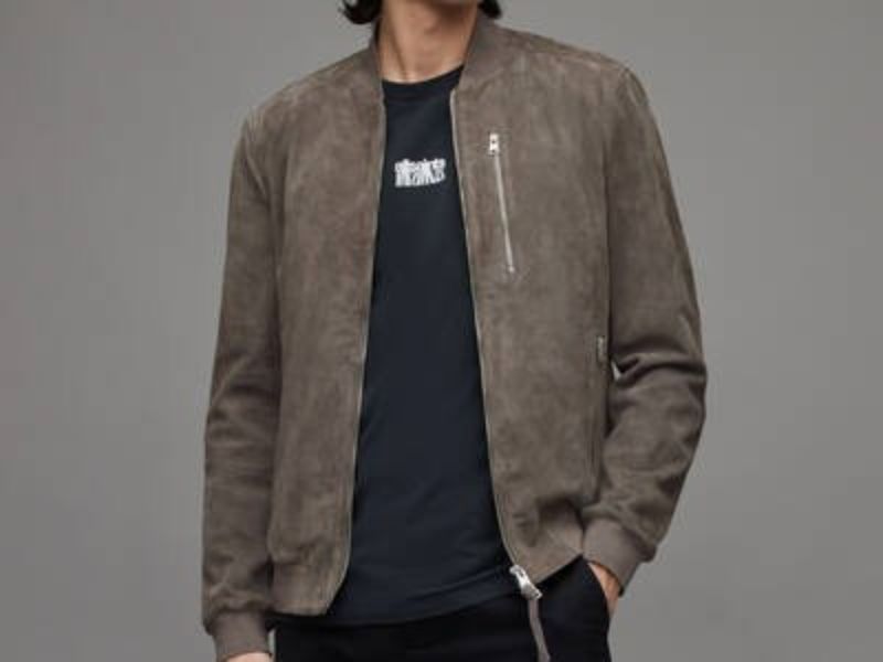 Pelle Pelle Kemble Suede Bomber Jacket