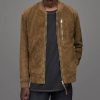 Pelle Pelle Kemble Suede Brown Bomber Jacket