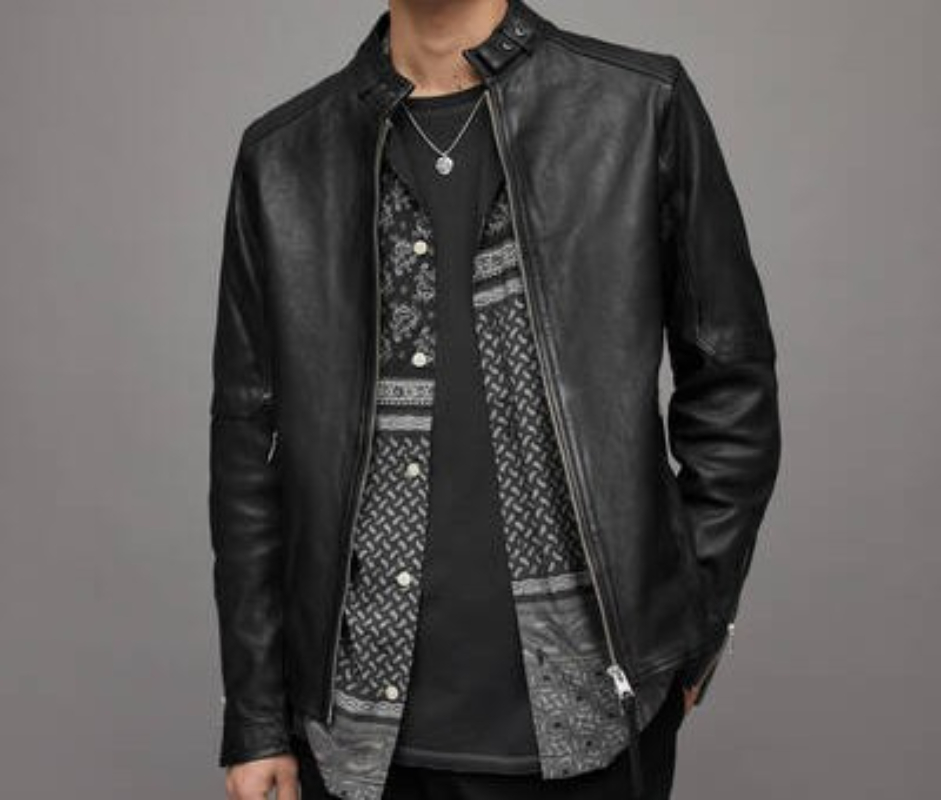 Pelle Pelle Tagg Black Leather Jacket