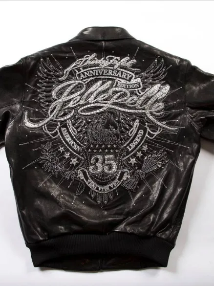 Pelle Pelle 35th Anniversary Black Leather Jacket