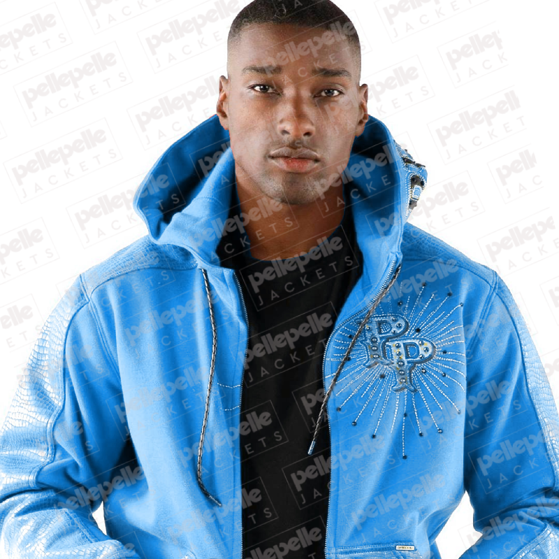 Pelle Pelle 40th Anniversary Blue Wool Jacket