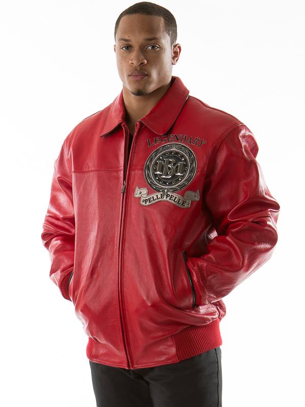 Pelle Pelle Limited Edition Leather Red Jacket