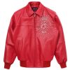 Pelle Pelle Mens American Legend Plush Red Jacket