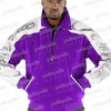 Pelle Pelle Scripted Dark Purple Wool Jacket