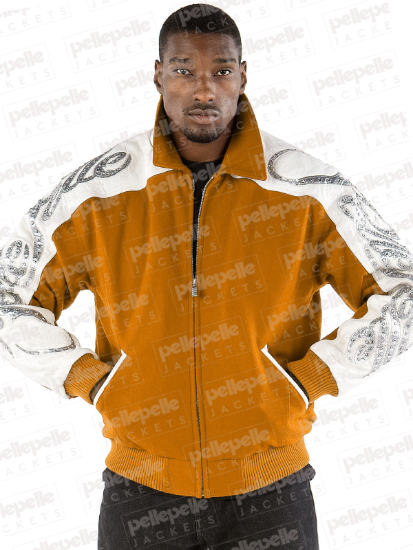 Pelle Pelle Scripted Mustard Jacket