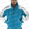 Pelle Pelle Scripted Turquoise Jacket