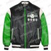 World Famous Soda Club Green Plush Jacket