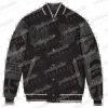 Pelle Pelle New Varsity Black Plush Jacket