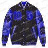 Pelle Pelle New Varsity Blue Plush Jacket