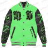 Pelle Pelle New Varsity Green Plush Jacket