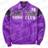 Pelle Pelle Soda Club Plush Purple Jacket