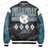 World Famous Soda Club Dull Blue Plush Jacket