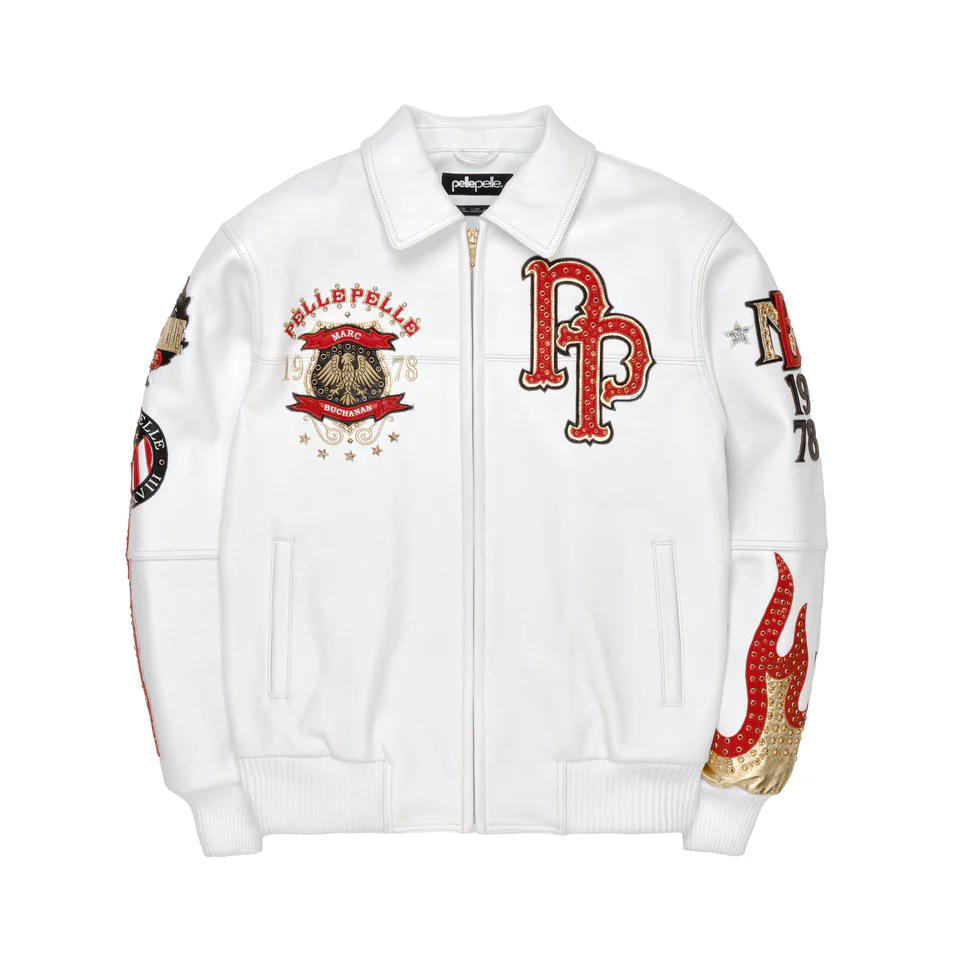 World Famous Pelle Pelle Jacket white